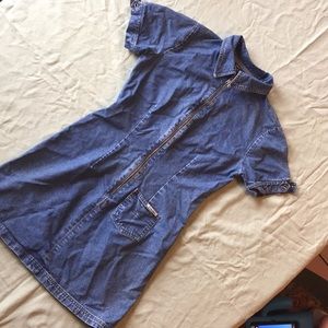 Denim dress